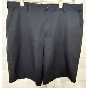 Izod Advantage Performance Men’s Dark Gray flat front shorts size 38